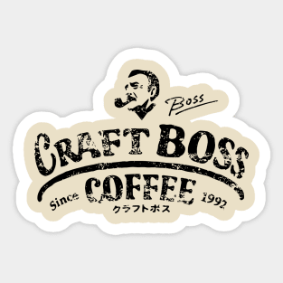 CRAFT BOSS COFFEE Sticker